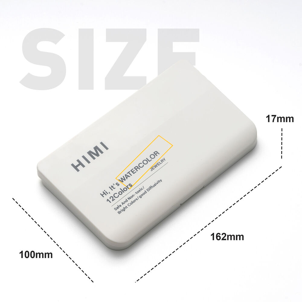 Himi Set De Acuarela Metalizada 12 Colores Selección Joyeria image number 3.0