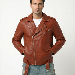 Chaqueta Ecocuero Soft Hombre Milan