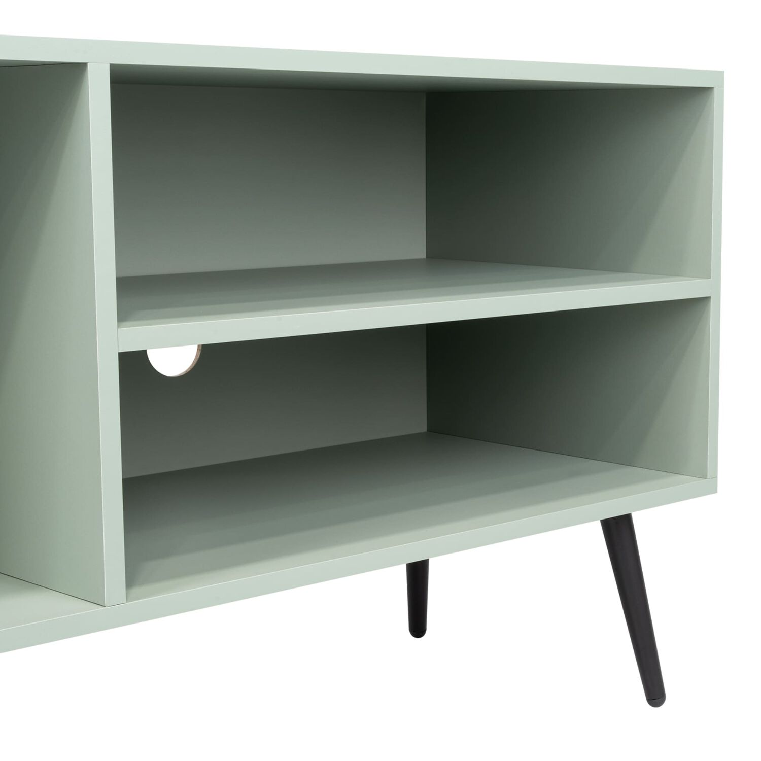 Rack Tv 65" Con 1 Puerta Abatible 58x160x40 Cm image number 5.0