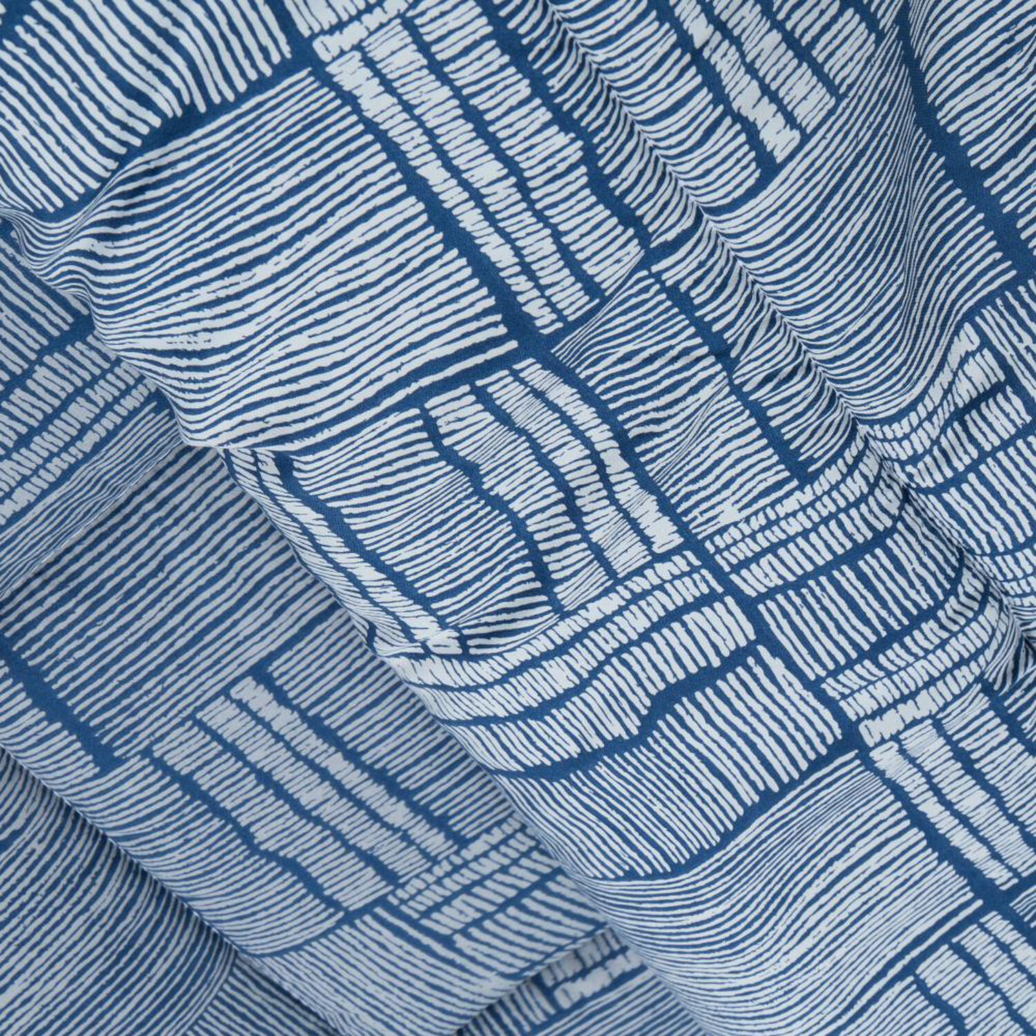 Plum&oacute;n Rosen Soft Touch Lucca Navy / Super King image number 3.0