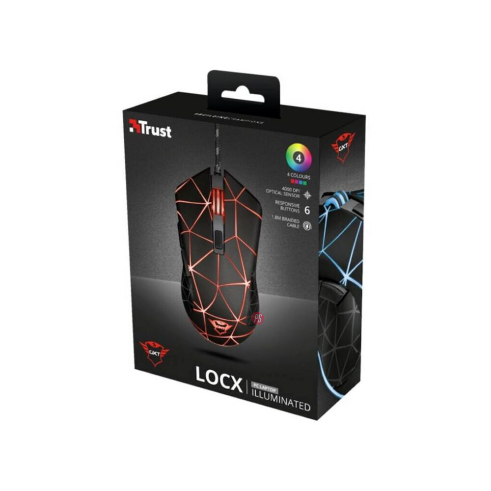 Mouse Gamer Iluminaci&oacute;n Led Gxt 133 Locx - Ps image number 4.0