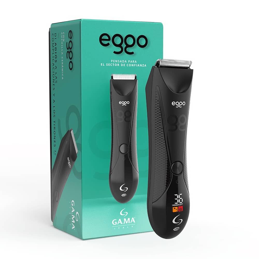 Afeitadora Rasuradora Gama Eggo Corporal Usb Negro image number 5.0