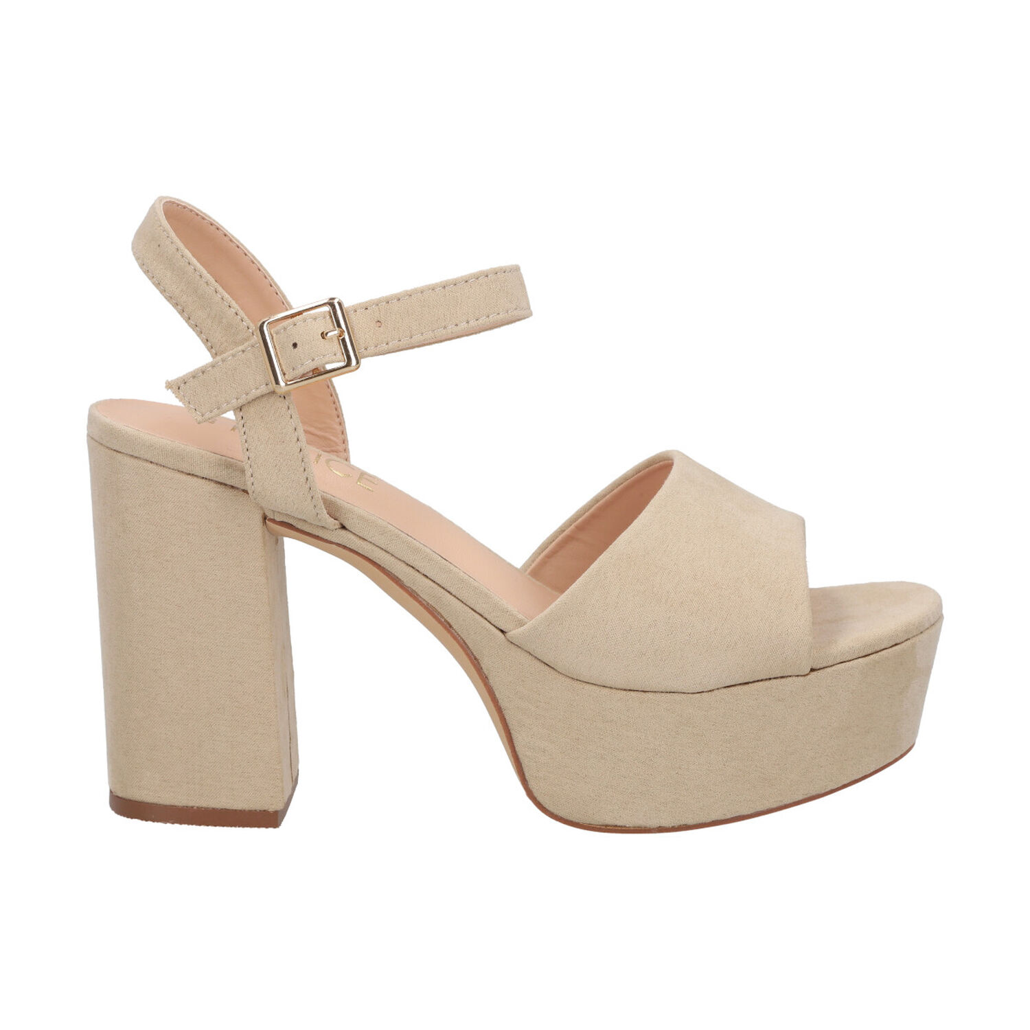 Sandalia Mujer Beige Sally Police image number 4.0