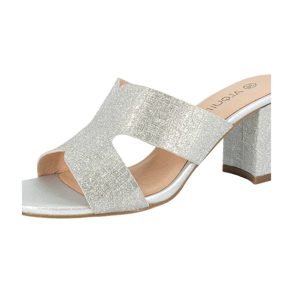 Sandalia De Vestir Faure Plateado Alquimia image number 3.0