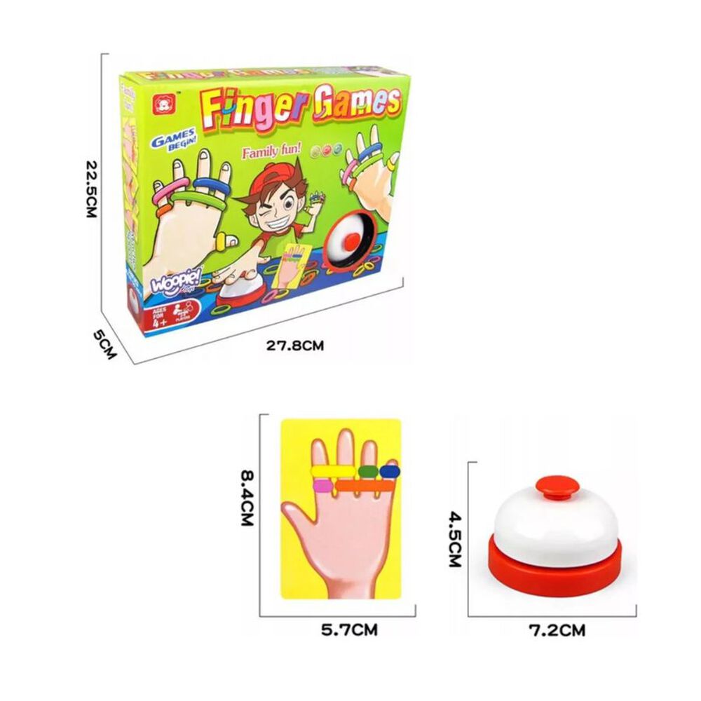 Juego De Mesa Finger Game Elástico Para Niños image number 4.0