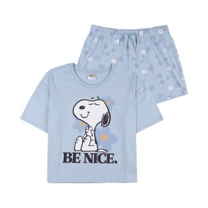 Pijama Mujer Snoopy / 2 Piezas