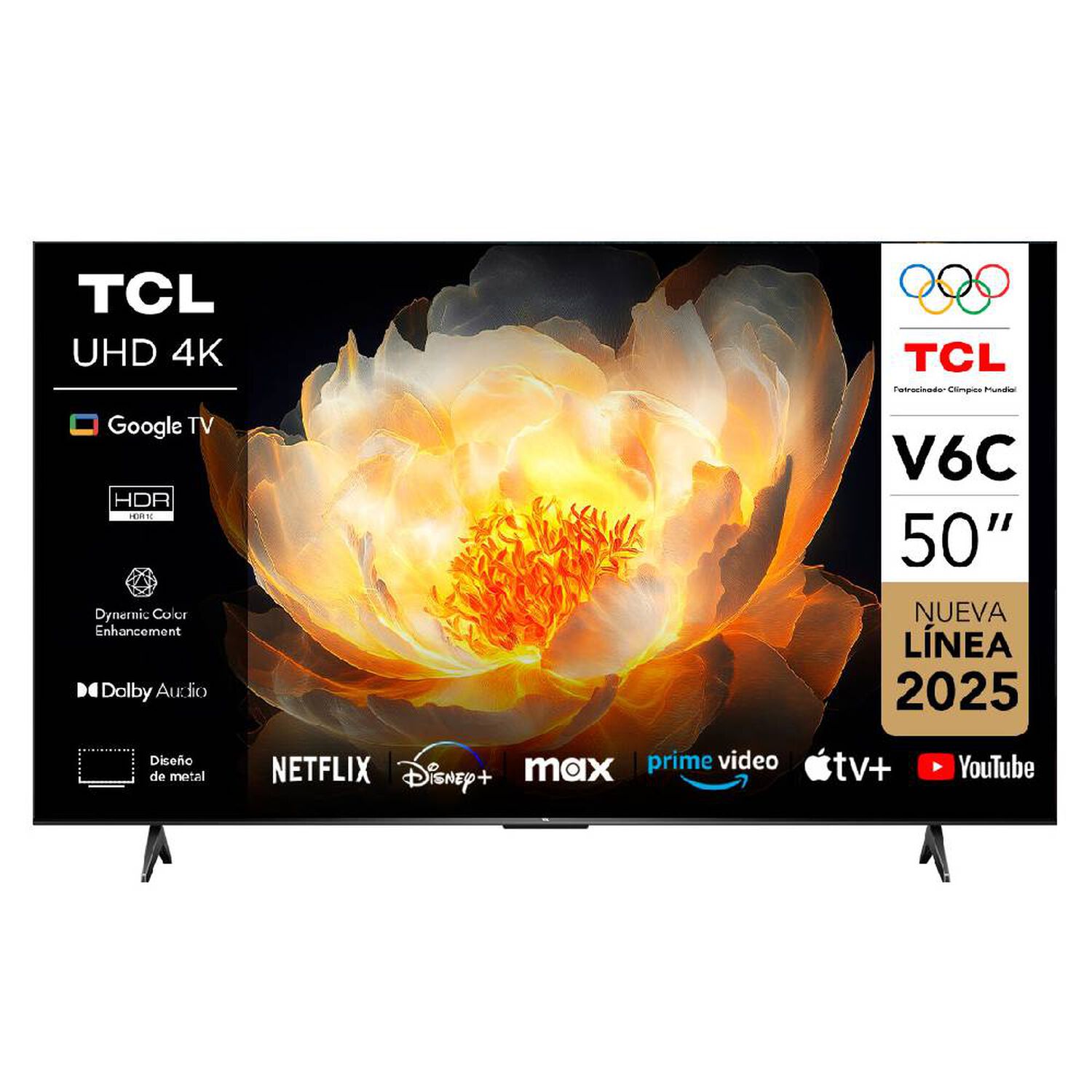 Led 50" TCL V6C / Ultra HD / Smart TV