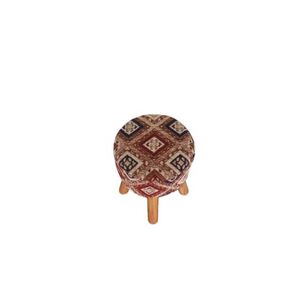 Taburete Jacquard Tonos Tierra