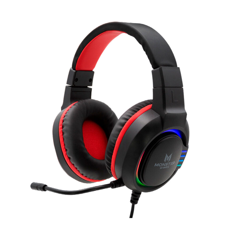 Audífonos Gamer Monster Fire Rgb / Over-ear image number 0.0