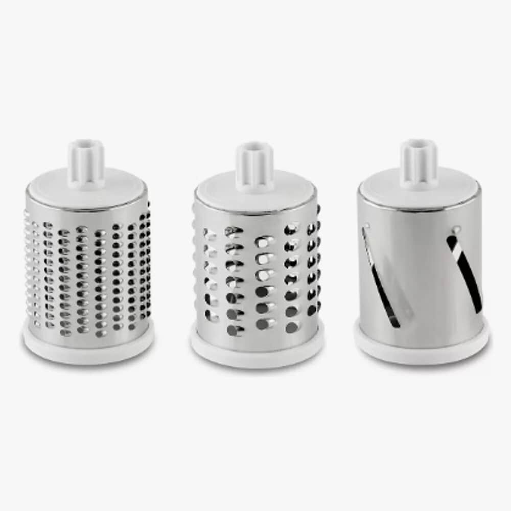 Rallador Manual Multifuncional 3 En 1 Color Blanco image number 3.0