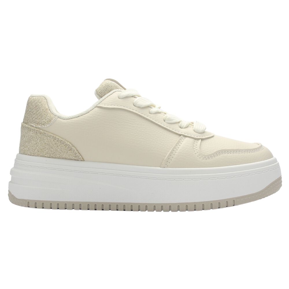 Zapatilla Mujer Chalada Java-1 Beige Urbano image number 0.0