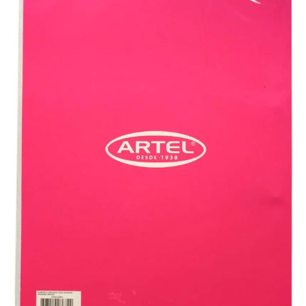 Carpeta Con Gusano Rosado Artel image number 2.0