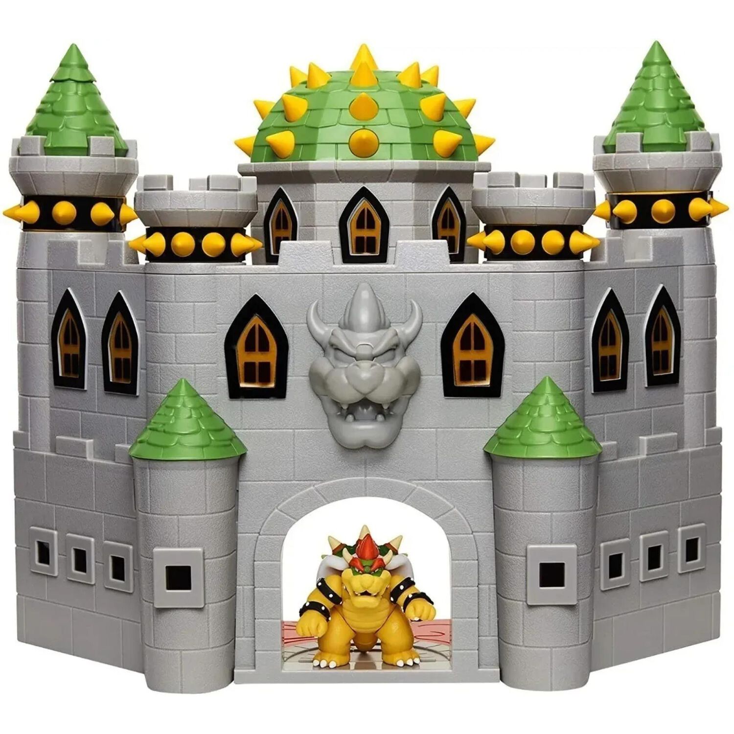 Juguete Escena Batalla Castillo De Bowser Mario Nintendo image number 0.0