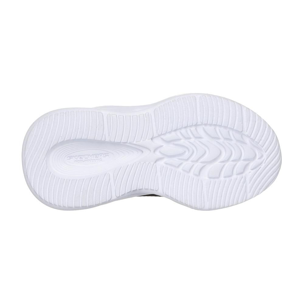 Zapatilla Infantil Niña Skechers Skechers Sola Glow Blk image number 4.0