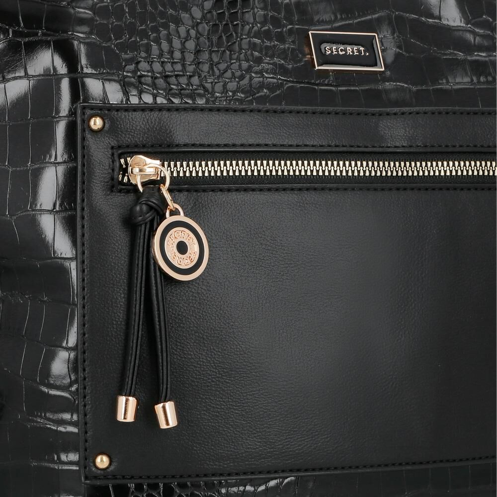 Bandolera Secret Polonia Sc6 M Negro image number 5.0