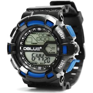 Reloj Digital Deportivo Multifuncional Brgs01bl Blue Edition
