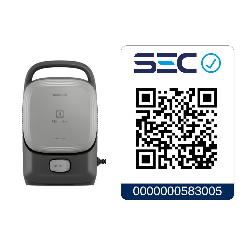 Hidrolavadora Electrolux 1400w Efficient Easywash Qws1600 image number 16.0