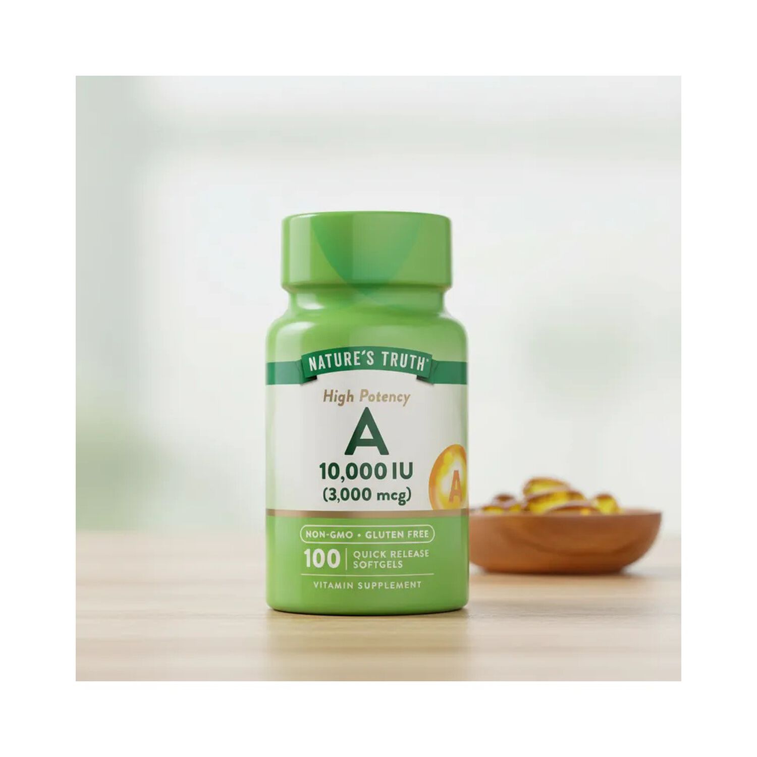 Vitamina A 10,000 Iu 100 Softgels image number 2.0
