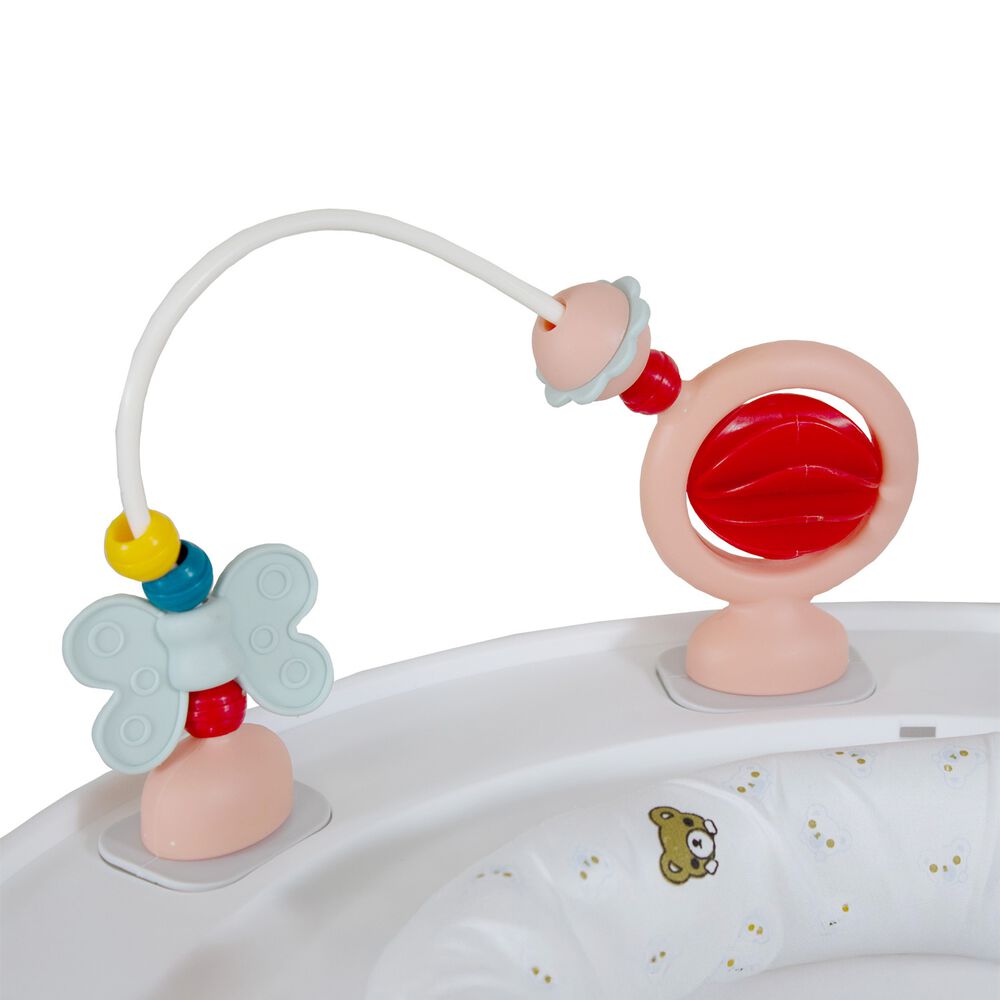 Centro De Actividad 2 En 1 Smart & Bounce Rosa Coral Bebesit image number 4.0