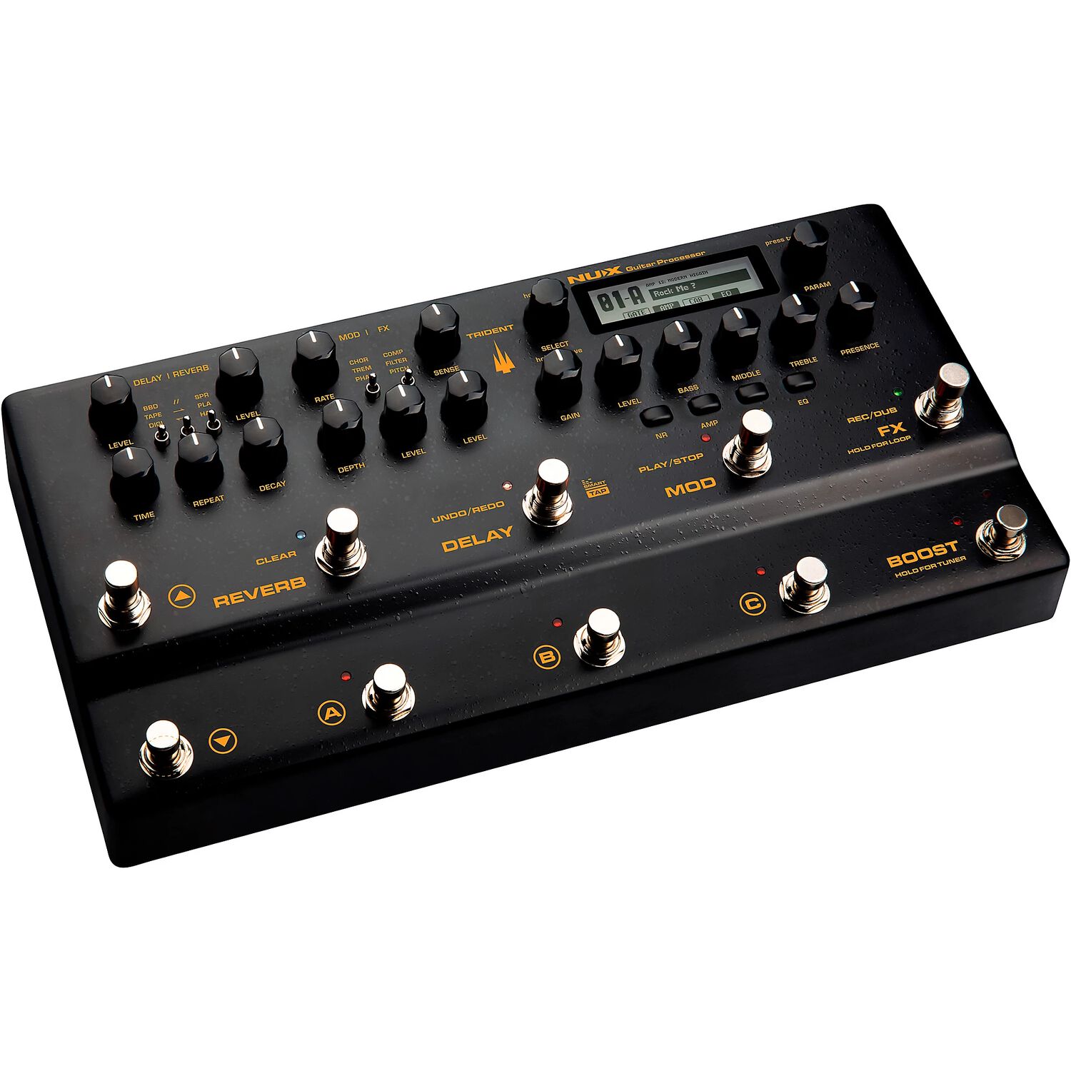 Pedalera Multiefectos Trident Nme-5 Nux image number 1.0