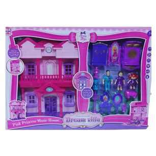 Juguete Casa De Mu&ntilde;ecas Con Figuras Y Accesorios Infantil