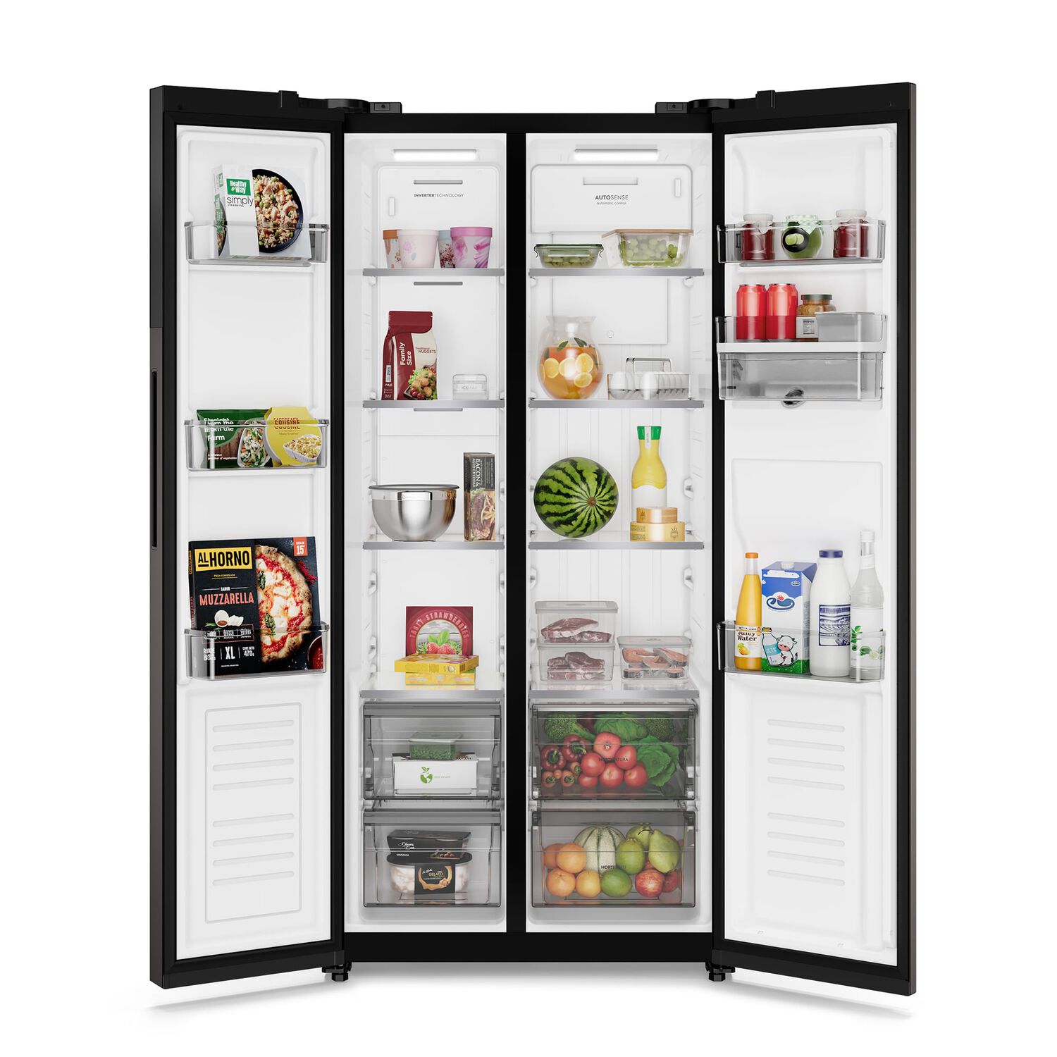 Refrigerador 436l No Frost Side By Side Inverter Es40wb image number 4.0