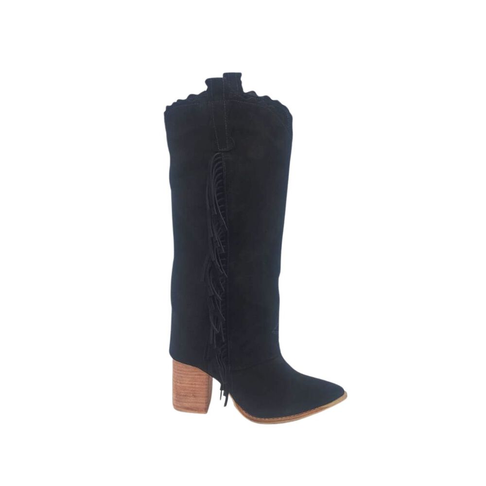 Bota Allyson Negro Pao Pecados image number 1.0