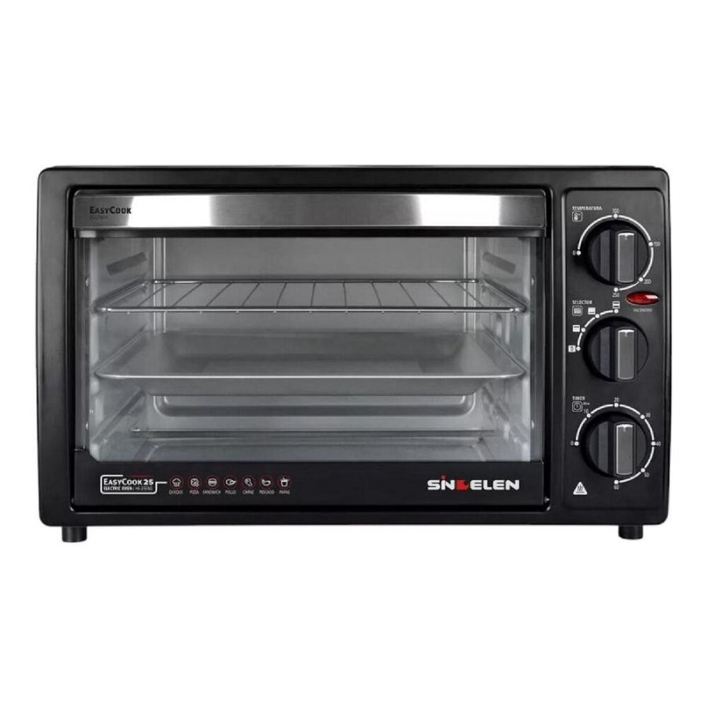 Horno Electrico Sindelen He-255ng 25lts Color Negro image number 0.0