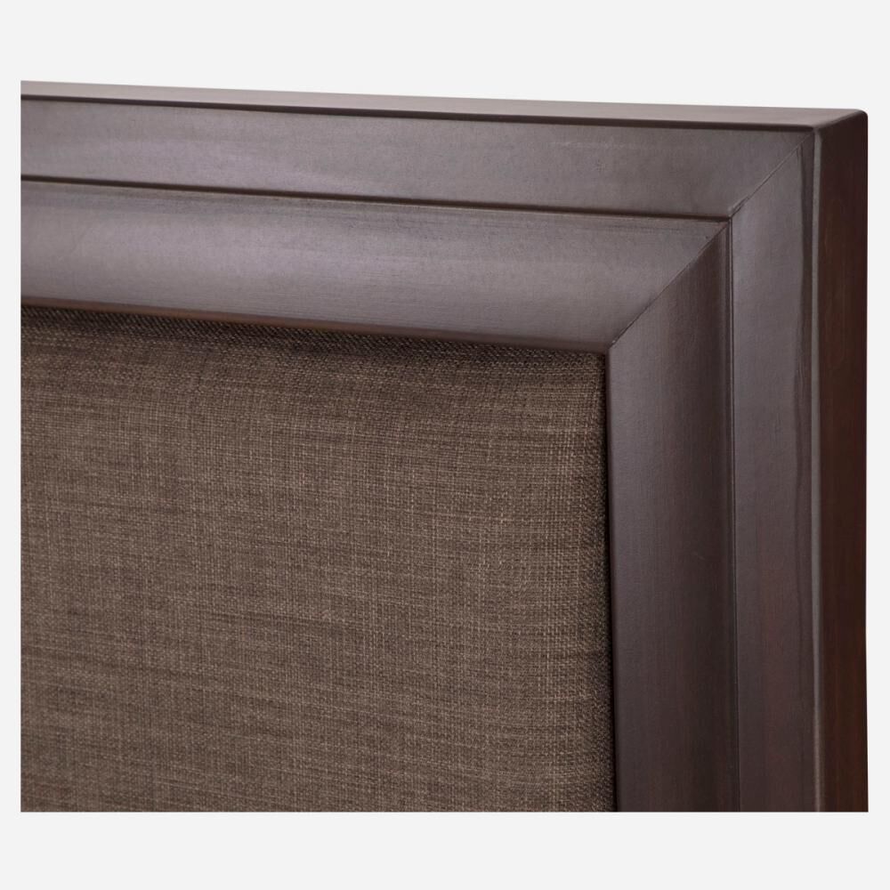 Cama Europea Rosen Nest / 2 Plazas / Base Dividida + Set De Maderas Nolita Chocolate image number 6.0