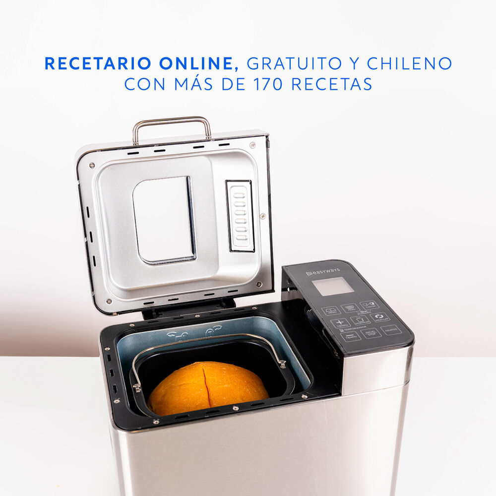 Máquina De Pan Multi Bread 1kg Easyways image number 3.0