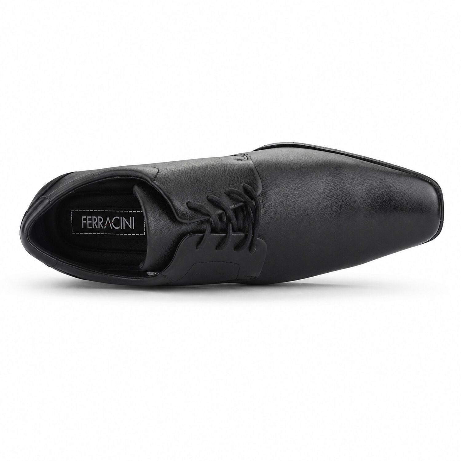 Zapato Negro Hombre Casual Ferracini 4087 Liverpool image number 4.0