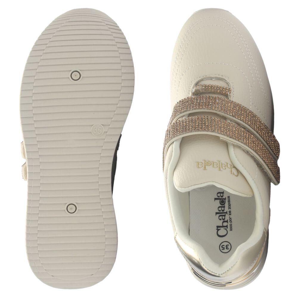 Zapatilla Mujer Chalada Valka-1 Beige Urbano image number 6.0