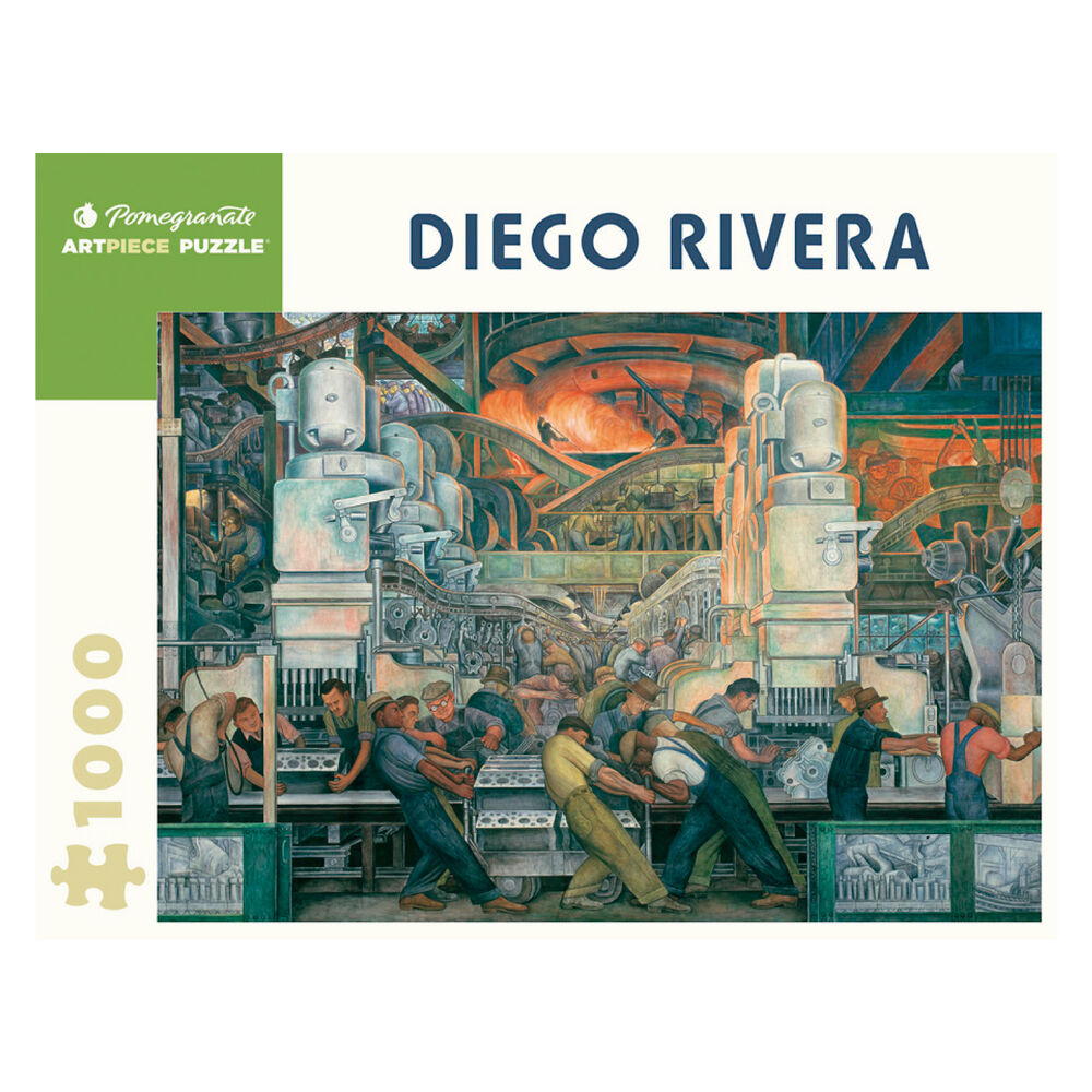 Rompecabeza De Diego Rivera: Detroit Industry - 1000 Piezas image number 0.0