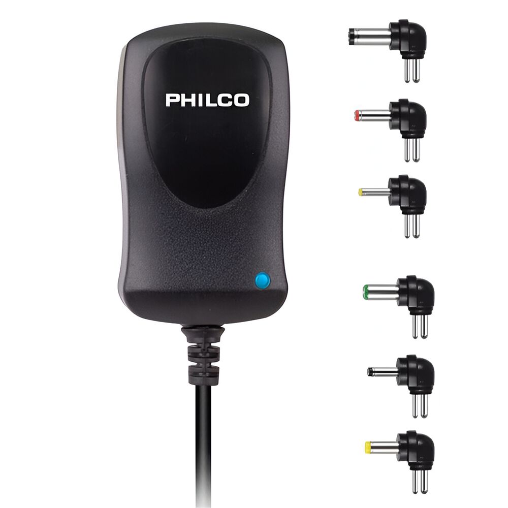 Transformador 12v Regulables 1.2a / 15w + 6 Plug Universales image number 1.0