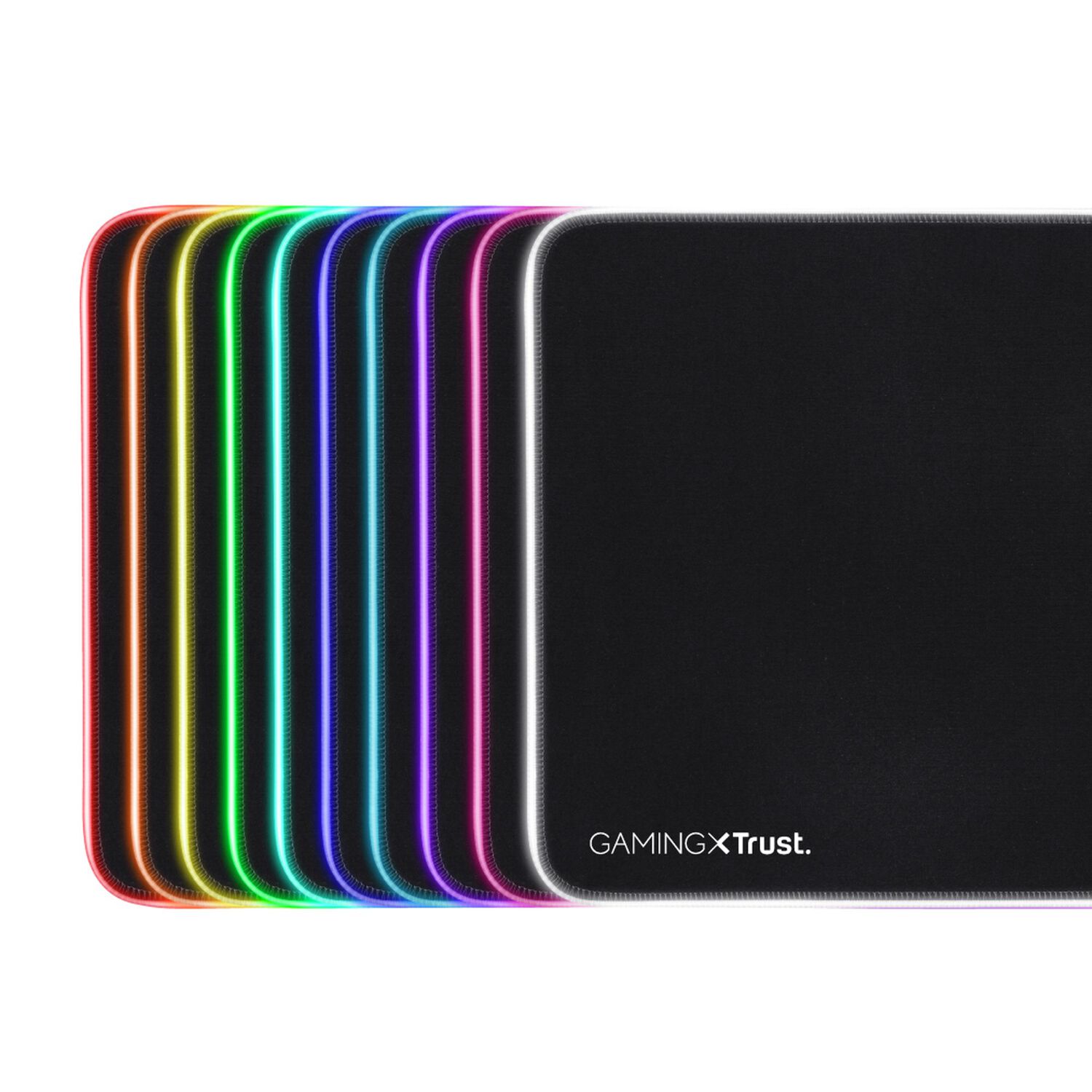 Mouse Pad Gamer Trust Glide L Rgb Con Hub Usb 4 Puertos image number 2.0