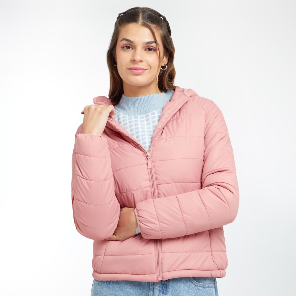 Parka Básica Corta Con Capucha Regular Mujer Freedom en Oferta | Hites.com