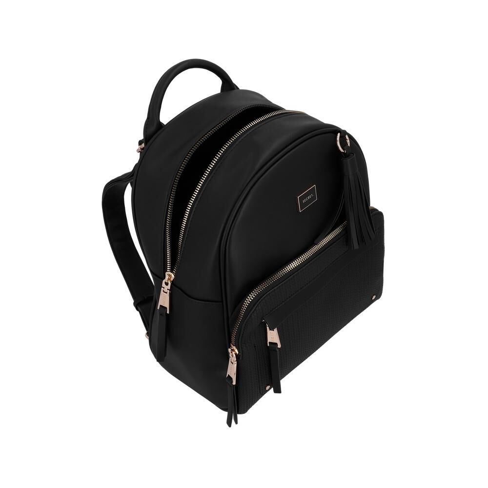 Mochila Secret Akraness St6 M Negro image number 3.0