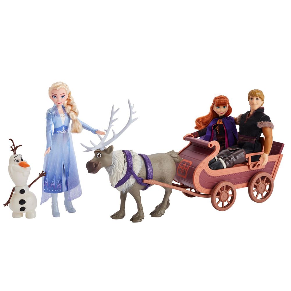 Juguete Aventuras Frozen Ii Con Trineo Y Personajes Disney image number 1.0