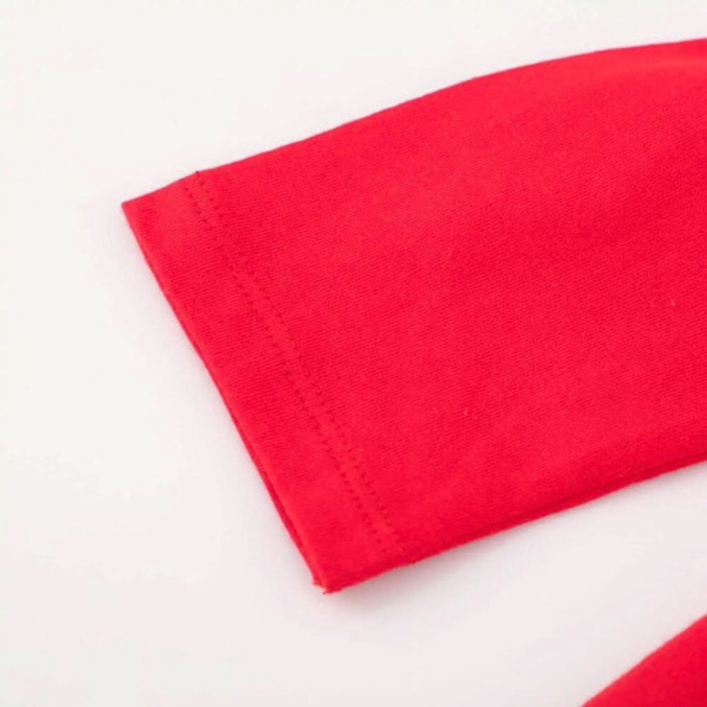 Vestido De Algod&oacute;n Navidad Manga Larga Ni&ntilde;a 2 A 7 A&ntilde;os Ciervos Rojos image number 4.0