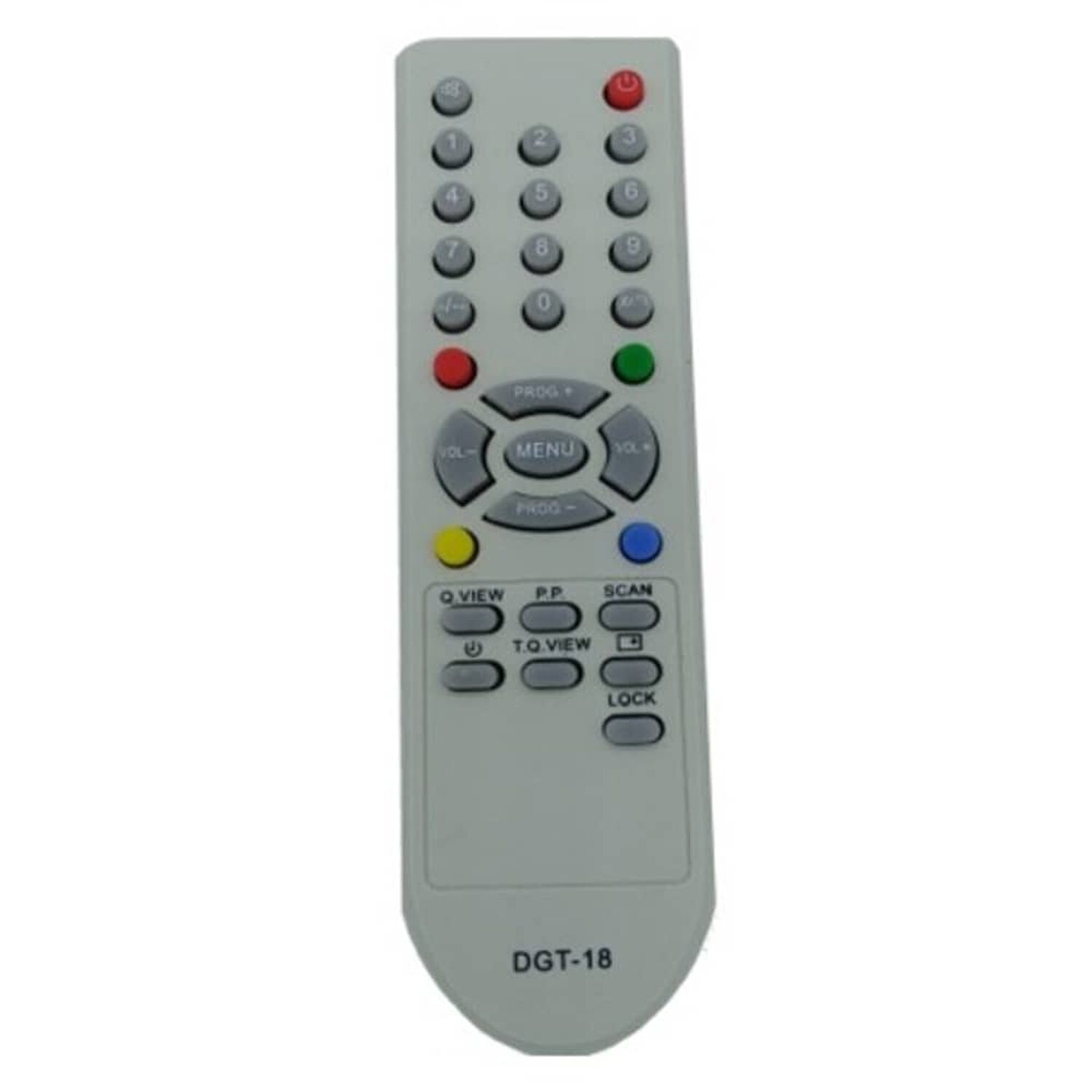 Control Remoto Para Nex, Irt, Hyundai, Hitech, Starlight, Groven, Tv Antigua + Pilas - Dgt-18 image number 0.0
