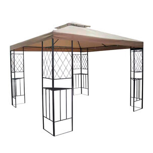 P&eacute;rgola Bah&iacute;a Inglesa 3x3mt Caf&eacute;
