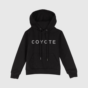 Polerón Negro Coyote Gris Adulto Algodón Peruano