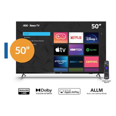 Led 50" AOC 50U6125 / Ultra HD 4K / Smart TV