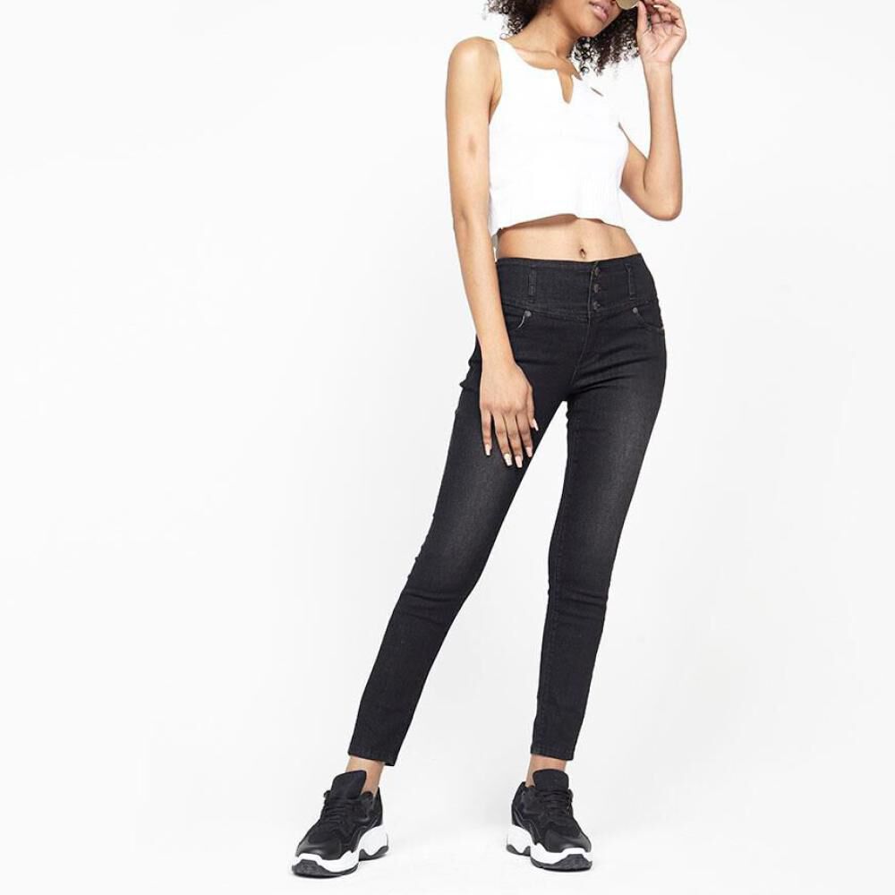 Jeans Mujer Tiro Alto Relaxed Rolly go image number 1.0