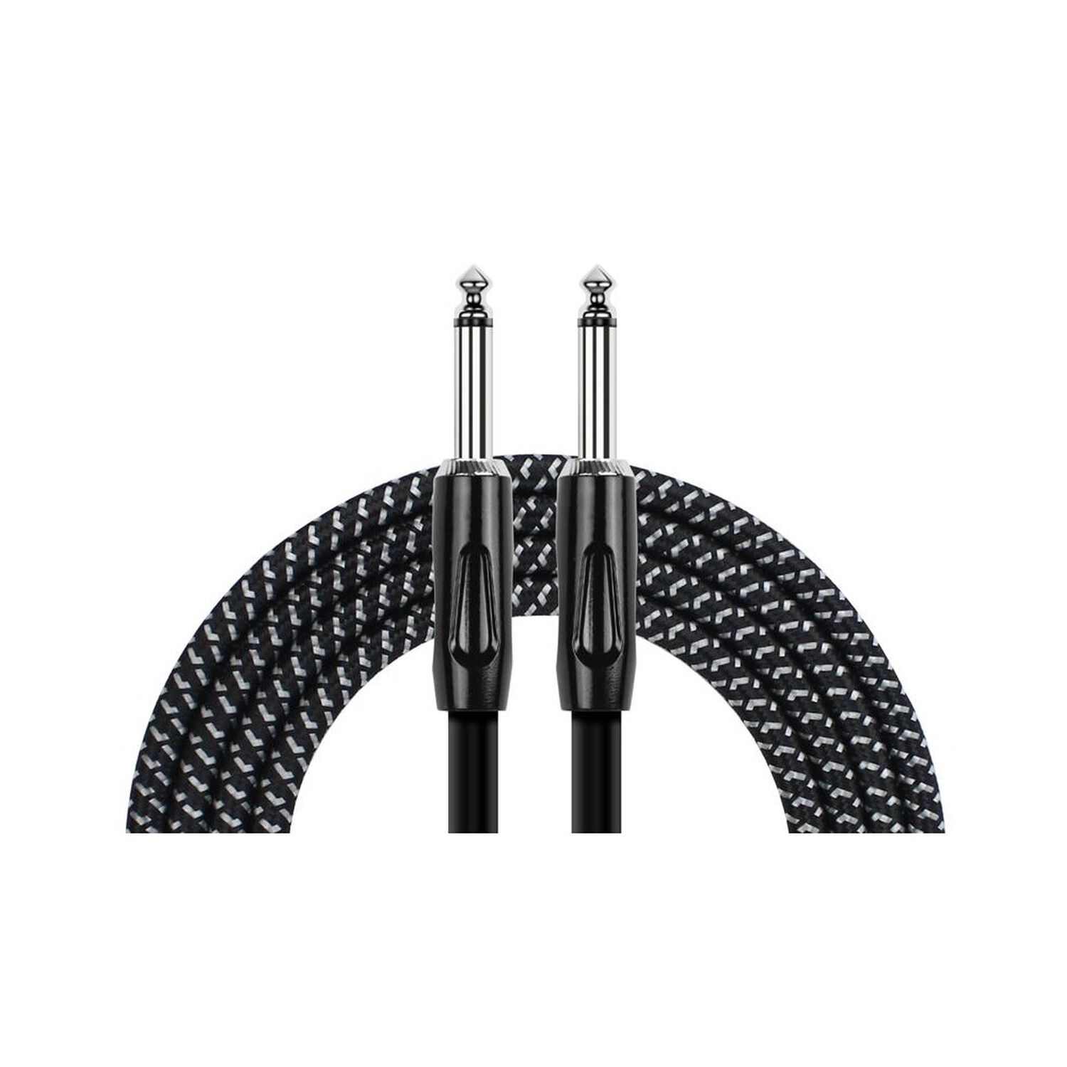 Cable Instrumento 10m 1/4'' Mono Plug Tejido Iwcx-201b-10 image number 0.0
