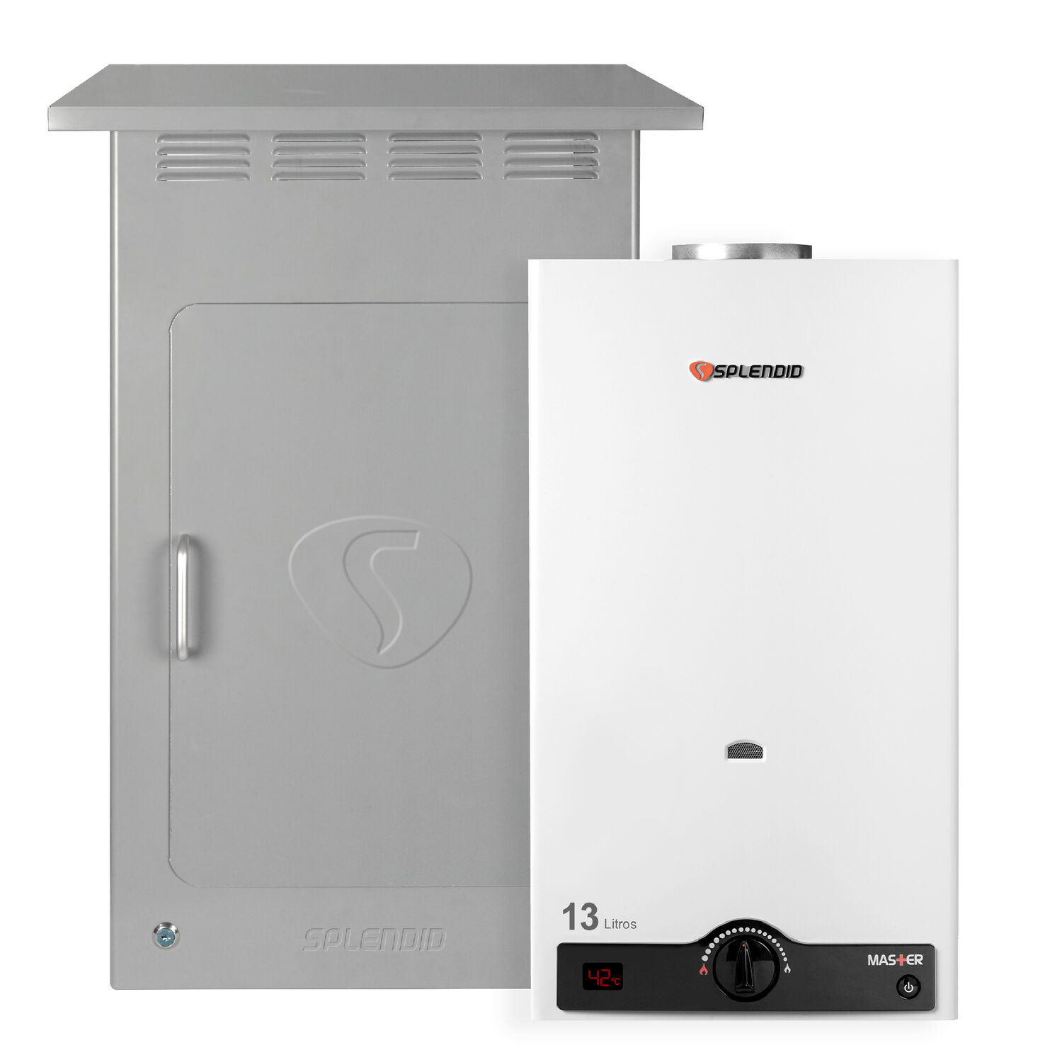Pack Calefont 13l Tiro Natural Gas Licuado + Gabinete image number 0.0
