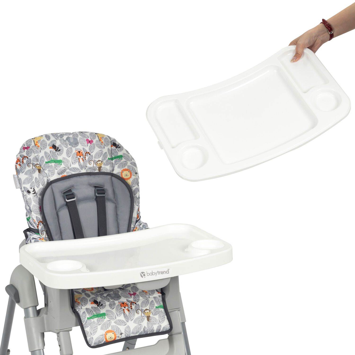 Silla De Comer 3 En 1 Sit Right 2.0 Safari Snuggles | Desde Los 6 Meses Hasta 18 Kg image number 7.0