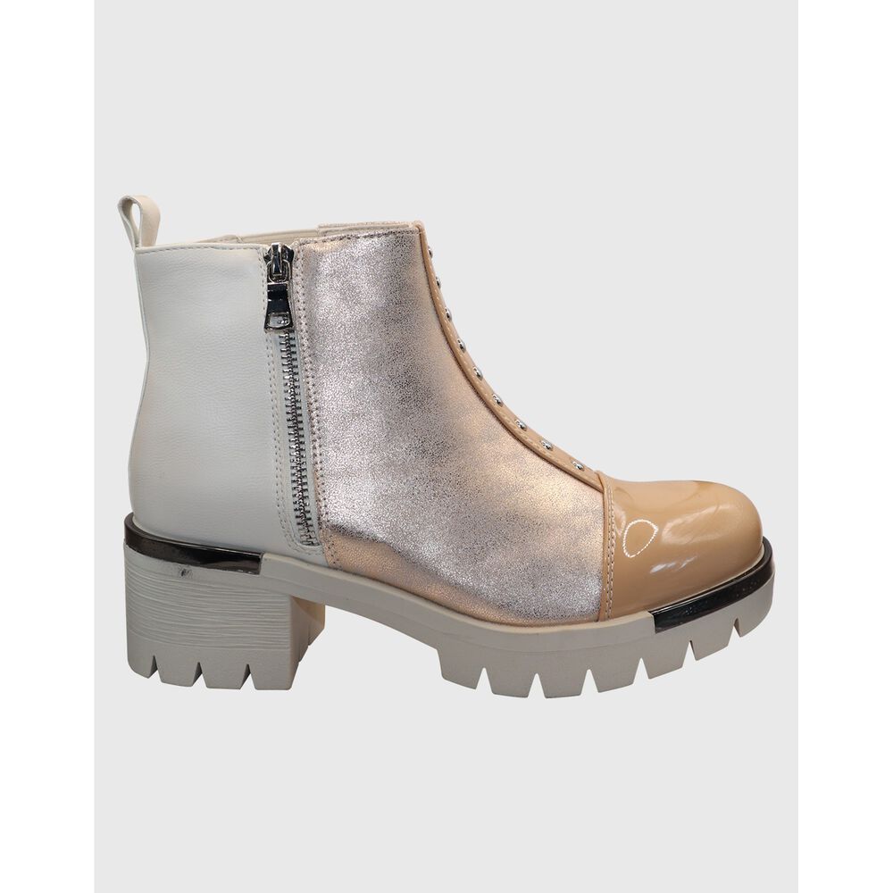 Botin Beige Tri Elasticado image number 4.0