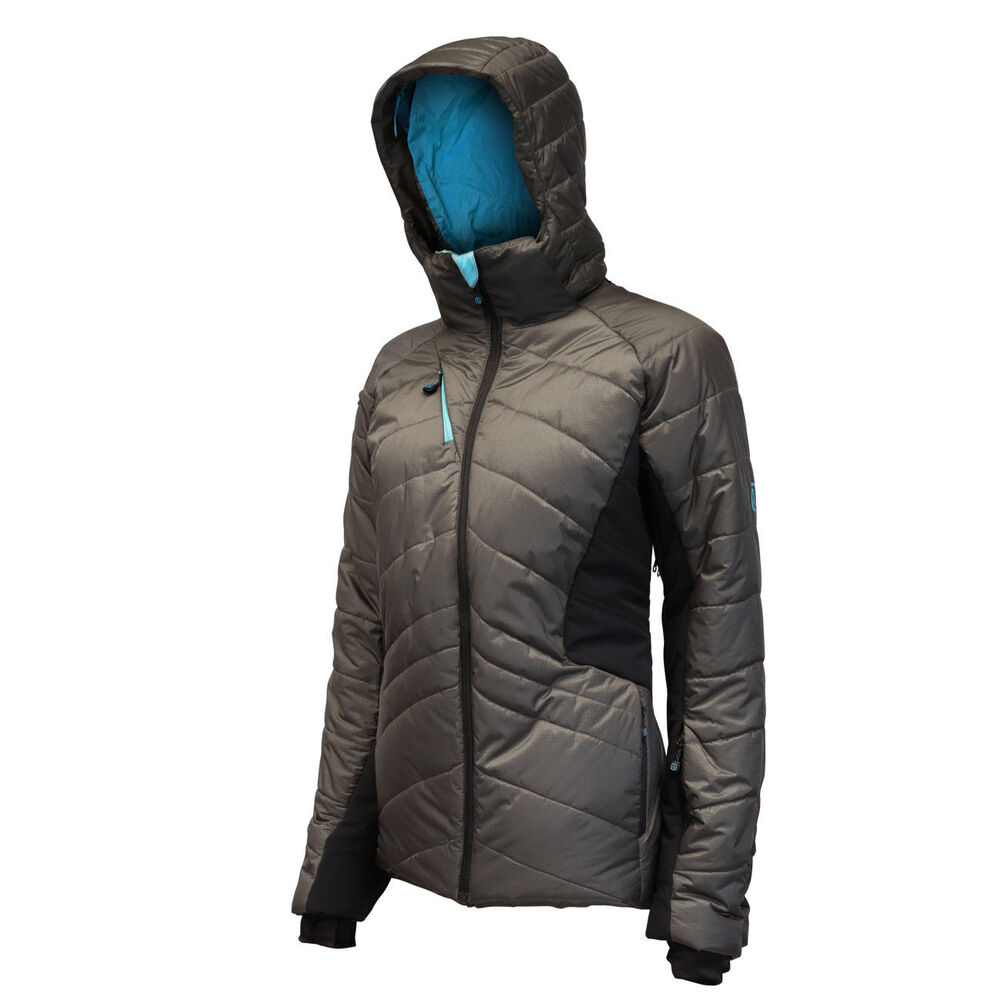 Parka Thinsulate Mujer Gris/negro Z-9100 image number 1.0