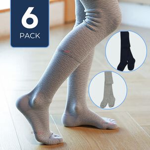 Pack 6 Pantys Algod&oacute;n Primera Capa Surtidos Ballerina Ni&ntilde;o